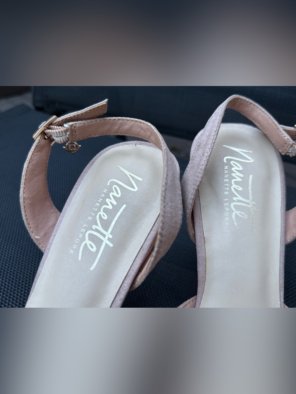 Nanette Lepore Women’s Pale Pink Slingback Heels Pointed Toe 9M - Picture 3 of 8
